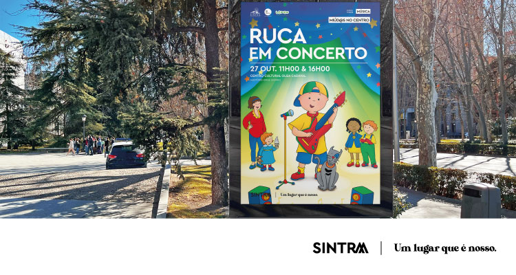 Espetáculo infantil “Ruca em concerto” no Centro Cultural Olga Cadaval